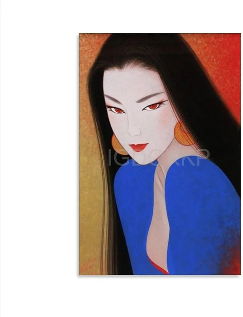 Image Ichiro image beautiful image beautiful - Amazon.com: Ichiro Tsuruta Visual Artist Beautiful Women Painting ...