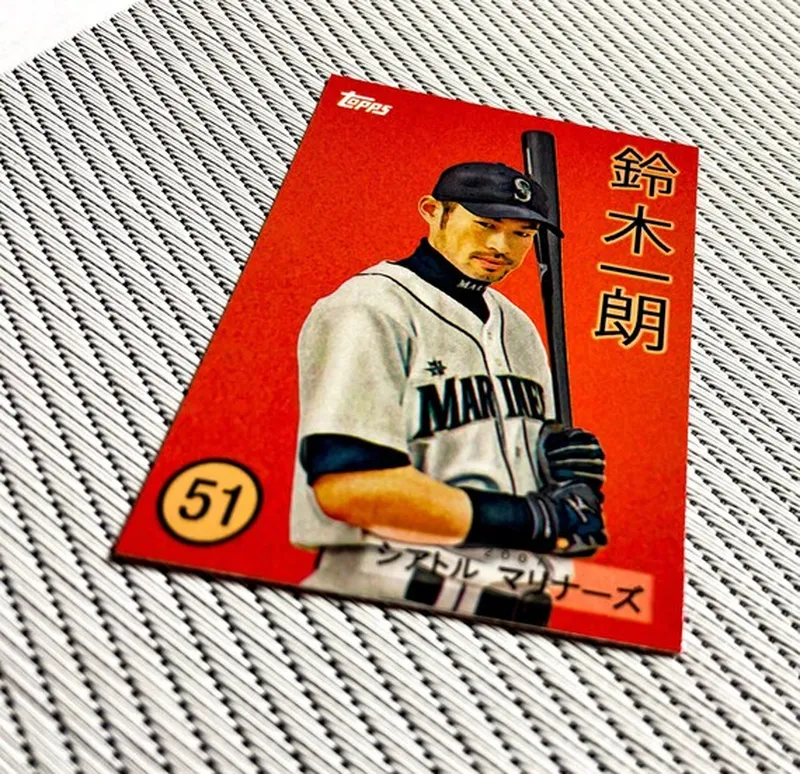 Image Ichiro image beautiful image beautiful - Ichiro Suzuki 2008 Topps Trading Card History, Beautiful Card ...