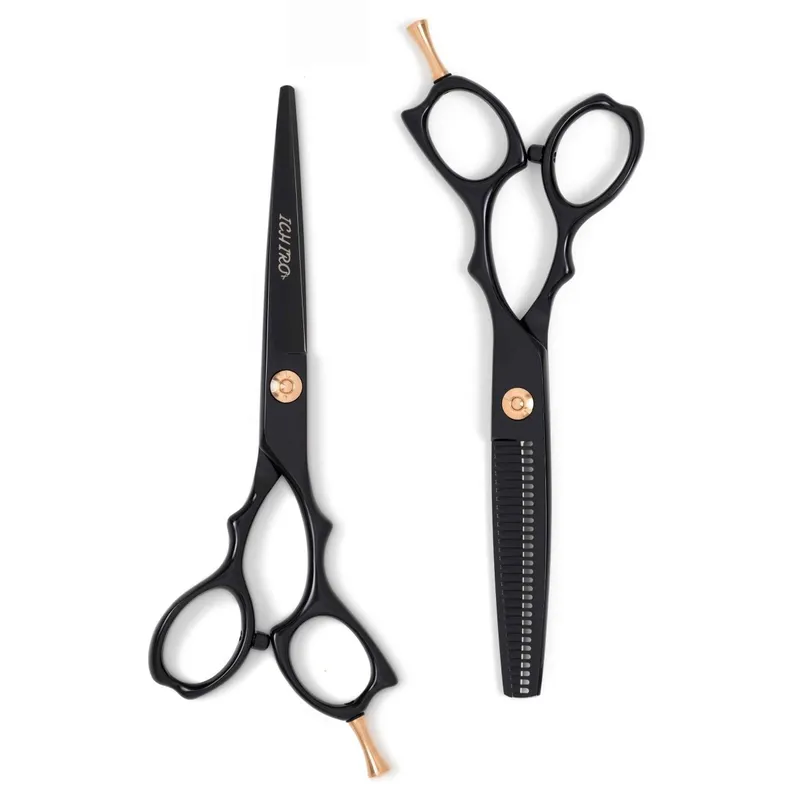 Image Ichiro image beautiful image beautiful image beautiful image beautiful image beautiful - Ichiro Ash Gold Hairdressing Shear Set: Premium Cutting & Thinning ...