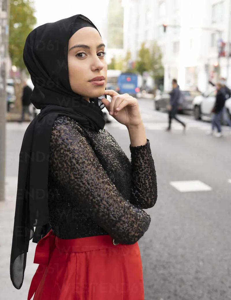 Image Ichiro image beautiful image beautiful image beautiful image beautiful image beautiful image beautiful image beautiful image beautiful image beautiful - Portrait of young beautiful woman wearing black hijab posing on ...