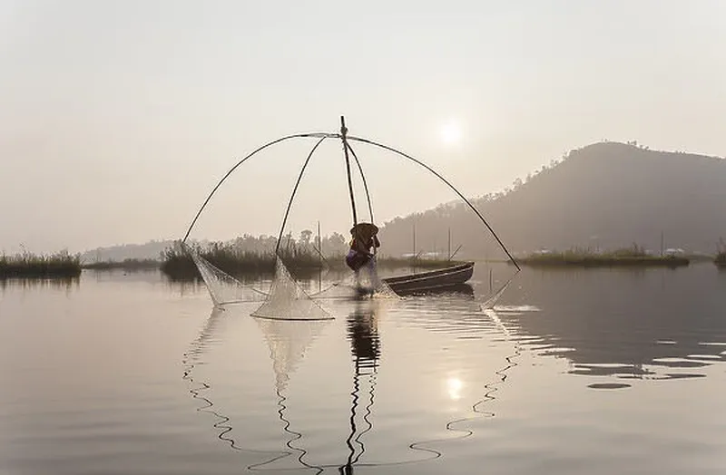 Image Imphal - Loktak Lake image beautiful image beautiful - Fishing, Loktak Lake, nr Imphal, Manipur, India Our beautiful Wall ...