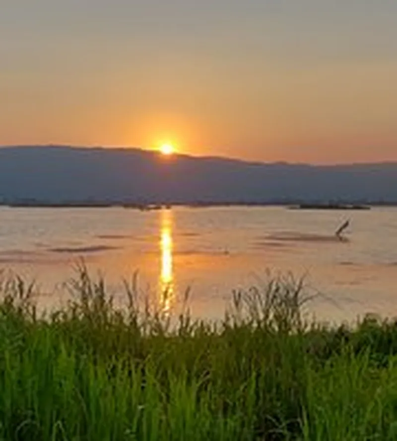 Image Imphal - Loktak Lake image beautiful image beautiful image beautiful image beautiful - Sunset view by the beautiful Loktak Lake - Picture of Imphal Walks ...