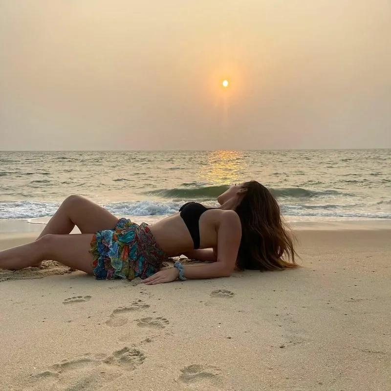 Image Jackie Shroff image beautiful image beautiful image beautiful - In Pics: Krishna Shroff Goes Sultry In Vibrant Bikini