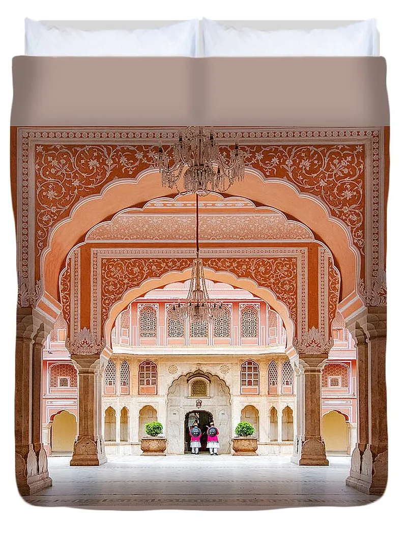 Image Jaipur - The Pink City image beautiful - Jaipur city palace in Jaipur city, Rajasthan, India. An UNESCO ...