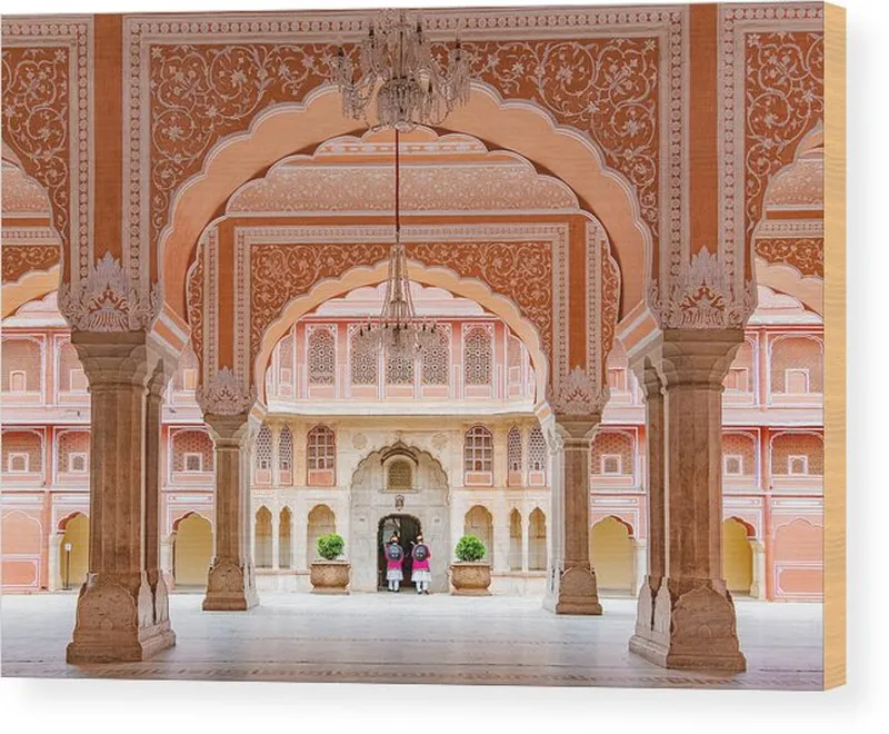 Image Jaipur - The Pink City image beautiful - Jaipur city palace in Jaipur city, Rajasthan, India. An UNESCO ...