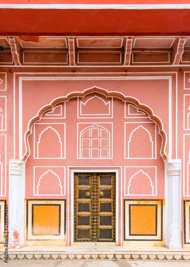 Image Jaipur - The Pink City image beautiful - Jaipur city palace in Jaipur city, Rajasthan, India. An UNESCO ...