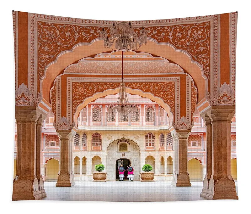 Image Jaipur - The Pink City image beautiful - Jaipur city palace in Jaipur city, Rajasthan, India. An UNESCO ...