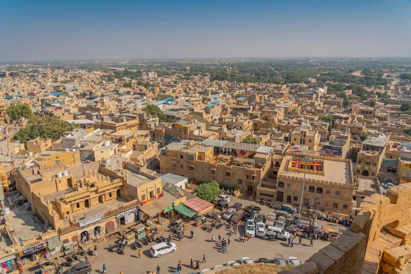 Image Jaisalmer - The Golden City image beautiful - Beautiful Indian City Old Brick Houses Stock Photos - Free ...