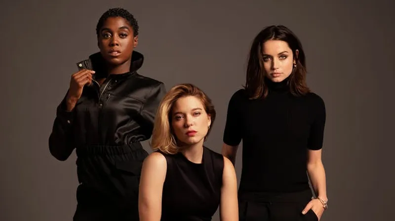 Image James Bond image beautiful image beautiful image beautiful image beautiful - No Time to Die': Lashana Lynch, Ana de Armas push James Bond forward