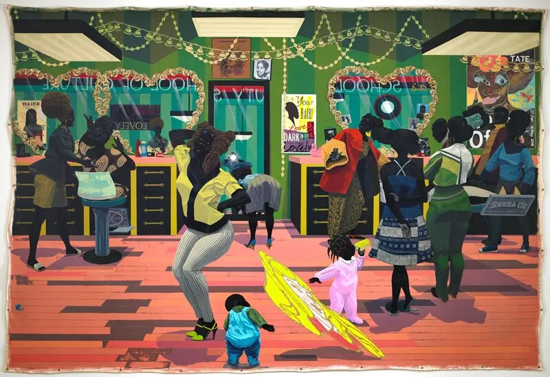 Image James image beautiful image beautiful image beautiful image beautiful image beautiful image beautiful - Kerry James Marshall | School of Beauty, School of Culture (2012 ...