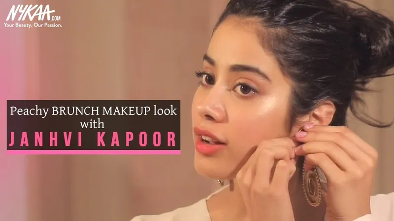 Image Janhvi Kapoor image beautiful - GRWM: Get Ready With Janhvi Kapoor | Brunch Makeup Look | Janhvi's ...