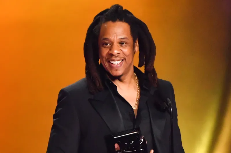 Image Jay-Z image beautiful image beautiful - Jay-Z Receives Global Impact Award at 2024 Grammy Awards