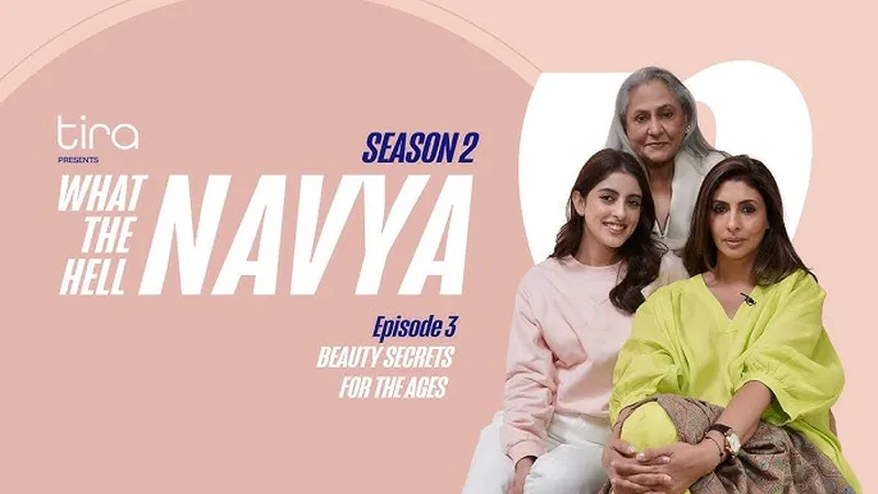 Image Jaya Bachchan image beautiful image beautiful - Beauty Secrets For The Ages |What The Hell Navya |S2 Ep 3| Navya ...