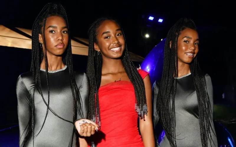 Image Jessie Combs image beautiful image beautiful - The Combs Sisters Shine in Strappy Sandals at UNICEF Winter Gala ...