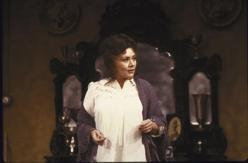 Image Joan Plowright image beautiful image beautiful - Actress Joan Plowright in a scene from the Broadway play 