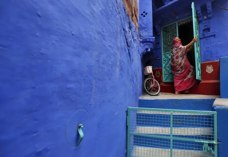 Image Jodhpur - Blue City image beautiful - 7 Beautiful Photos of India's 'Blue City' of Jodphur - Bloomberg