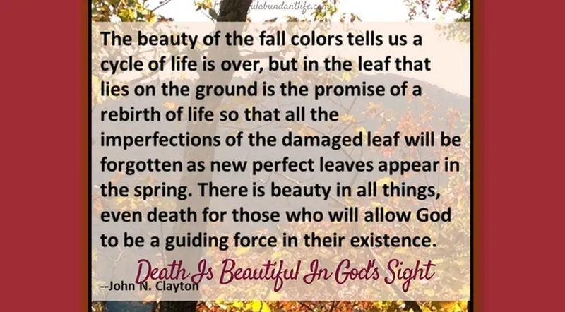 Image John image beautiful image beautiful image beautiful image beautiful image beautiful image beautiful image beautiful - Death is Beautiful in God's Eyes – Joyful Abundant Life