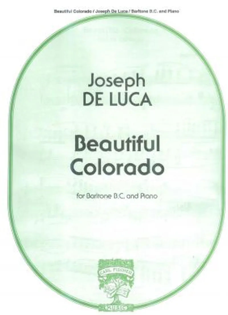 Image Joseph image beautiful image beautiful - DeLuca, Joseph - Beautiful Colorado – TubaMusic.com & Euphonium.com