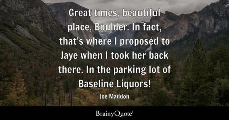 Image Joseph image beautiful image beautiful image beautiful image beautiful image beautiful image beautiful image beautiful image beautiful - Joe Maddon - Great times, beautiful place, Boulder. In...