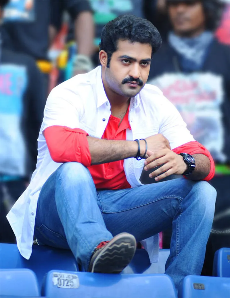 Image Jr NTR image beautiful - NTR Jr's much awaited Ramayya Vasthavvayya releases today - Rediff.com