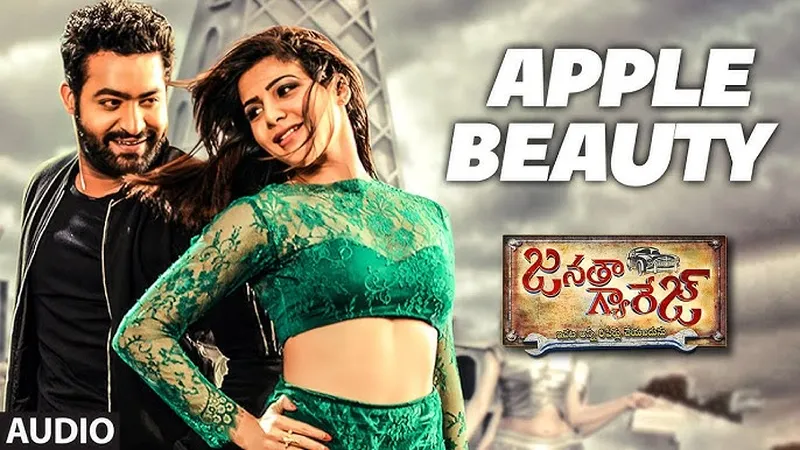 Image Jr NTR image beautiful image beautiful - Apple Beauty Audio Song | Janatha Garage | Jr NTR | Samantha ...