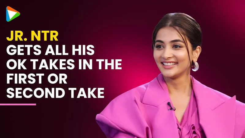 Image Jr NTR image beautiful image beautiful image beautiful - Pooja Hegde's AMAZING Rapid Fire on Salman Khan, Jr. NTR, Ram ...