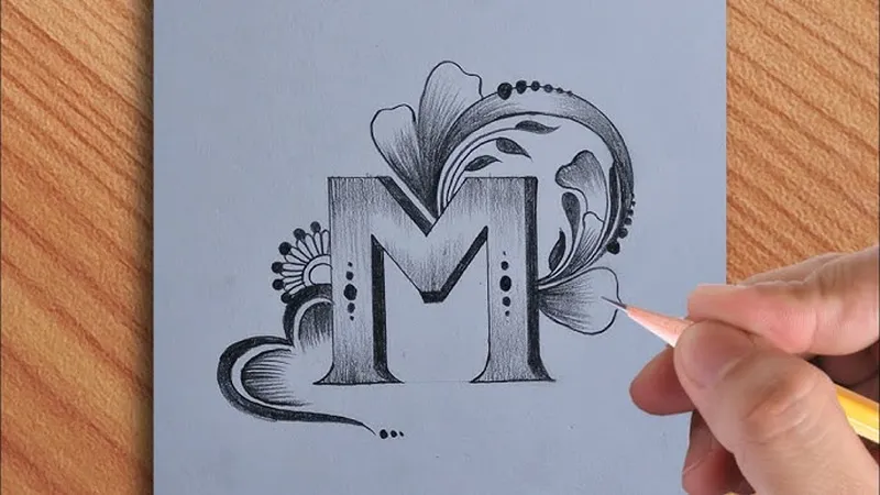 Image Jr NTR image beautiful image beautiful image beautiful image beautiful image beautiful image beautiful image beautiful image beautiful image beautiful image beautiful - how to make beautiful M letter drawing tattoo || simple drawing of ...