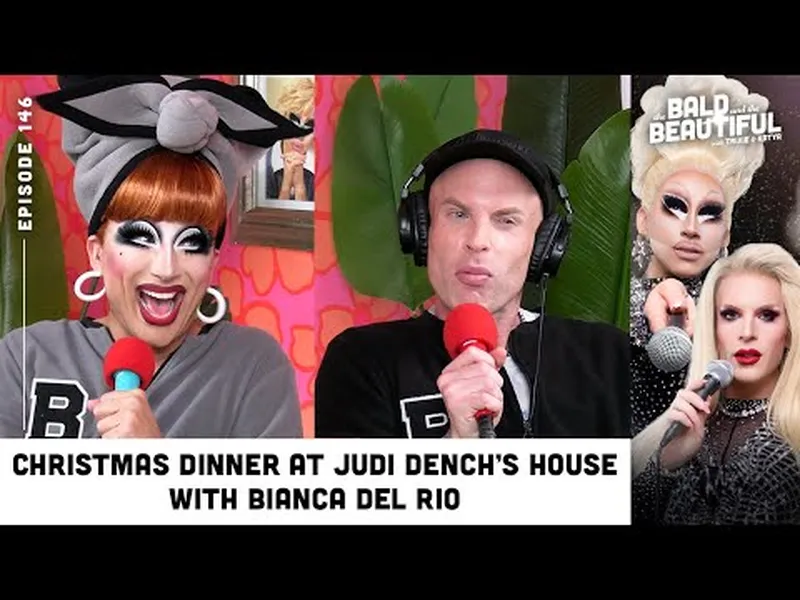 Image Judi Dench image beautiful image beautiful - Christmas Dinner at Judi Dench's House with Bianca Del Rio and ...