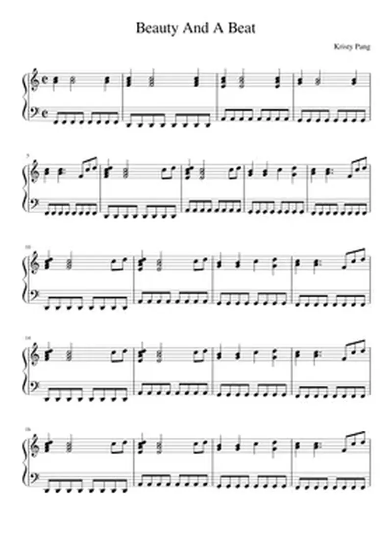 Image Justin Bieber image beautiful image beautiful image beautiful image beautiful image beautiful image beautiful image beautiful image beautiful - Free Beauty And A Beat by Justin Bieber sheet music | Download PDF ...