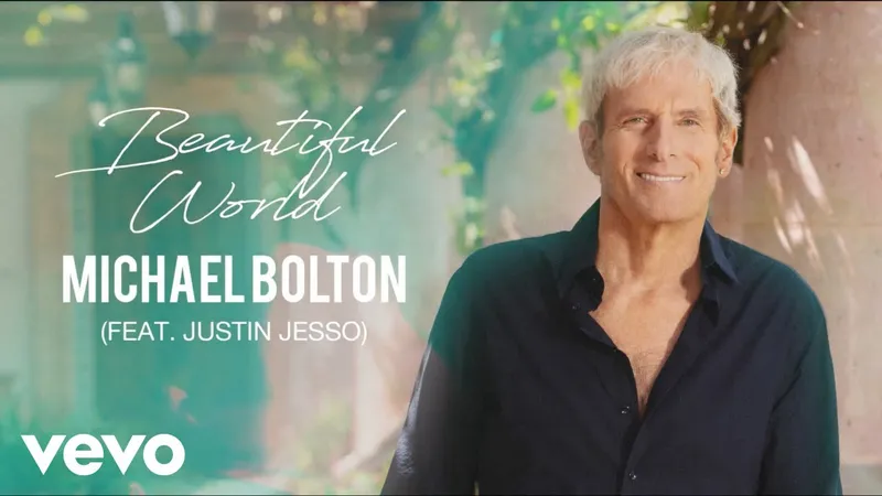 Image Justin image beautiful - Michael Bolton - Beautiful World (Official Audio Visualizer) ft ...