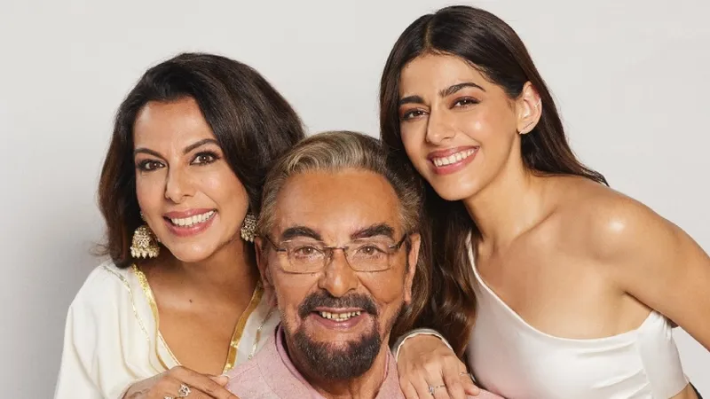 Image Kabir Bedi image beautiful image beautiful image beautiful image beautiful image beautiful - Alaya F, Pooja Bedi, Kabir Bedi come on screen together for the ...