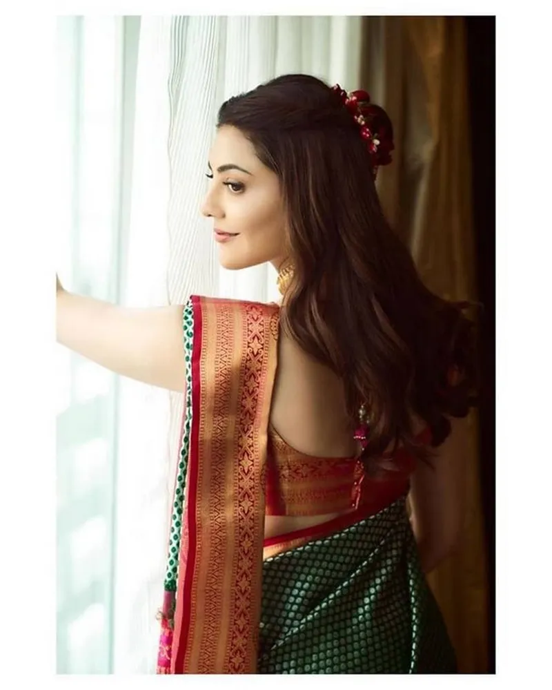 Image Kajal Aggarwal image beautiful image beautiful - Kajal Aggarwal Beautiful Saree Looks