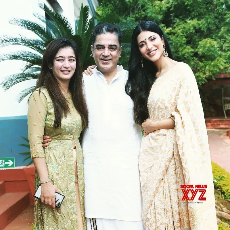 Image Kamal Haasan image beautiful - Kamal Haasan, Shruti Haasan, And Akshara Haasan Beautiful New ...