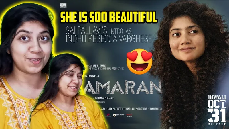 Image Kamal Haasan image beautiful image beautiful image beautiful - Sai Pallavi's Intro Reaction | Amaran | Sivakarthikeyan | Rajkumar ...