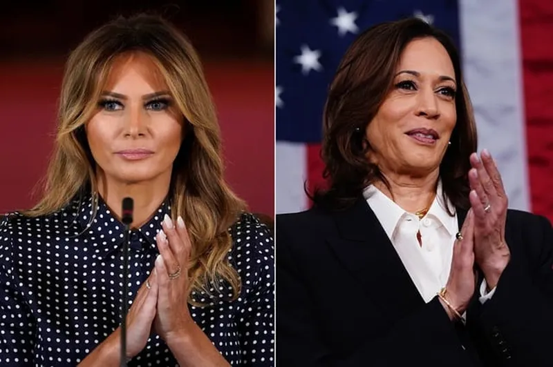 Image Kamala Harris image beautiful image beautiful image beautiful image beautiful - Bizarre moment Trump says 'beautiful' Kamala Harris looks like ...