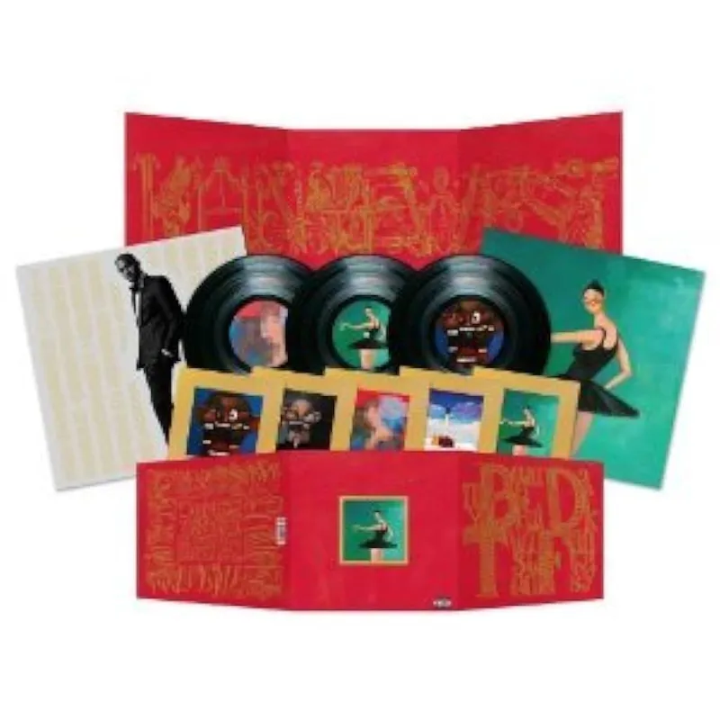 Image Kanye West image beautiful - Kanye West: My Beautiful Dark Twisted Fantasy 3LP ... - Amazon.com