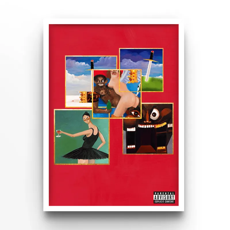 Image Kanye West image beautiful image beautiful image beautiful image beautiful image beautiful image beautiful - Posters Kanye West 'My beautiful dark twisted fantasy' Cover ...