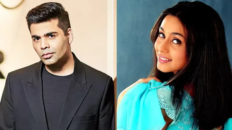 Image Karan Johar image beautiful - Rani Mukerji Tells Karan Johar: 'You Snatched Food From My Hand ...