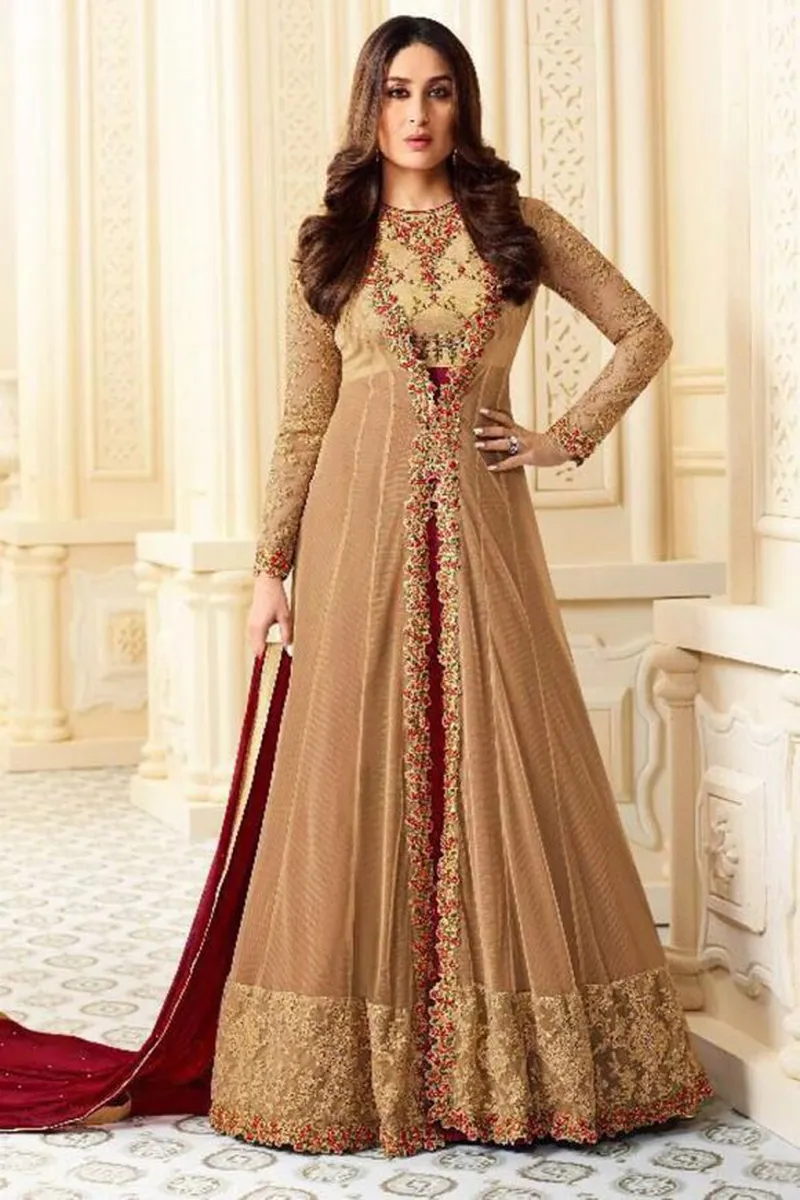 Image Kareena Kapoor image beautiful image beautiful image beautiful image beautiful image beautiful image beautiful image beautiful - Eid Special Kareena Kapoor Featuring Beige Color Wedding Wear ...