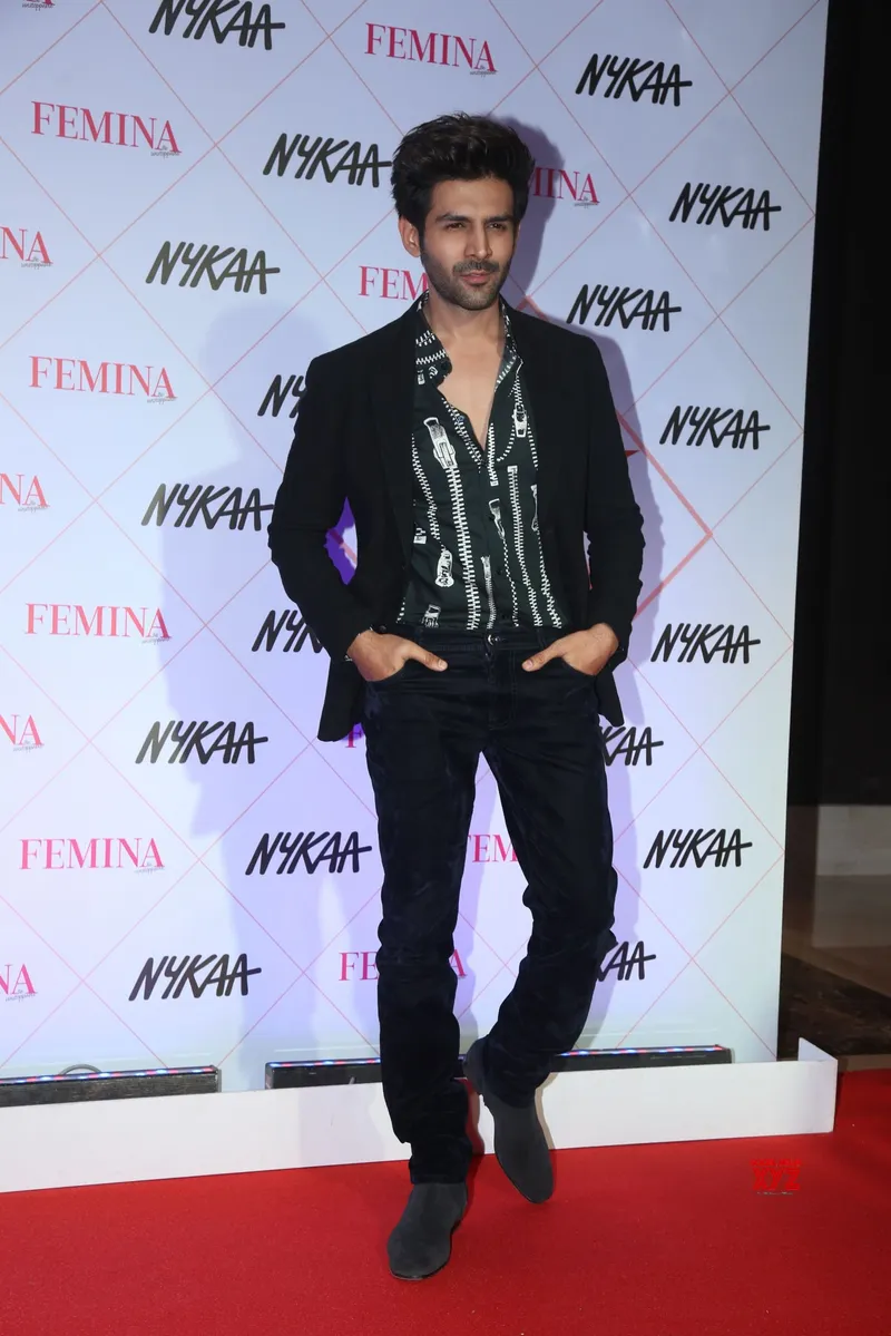 Image Kartik Aaryan image beautiful image beautiful - Kartik Aaryan HD Stills From Nykaa Femina Beauty Awards 2020 ...