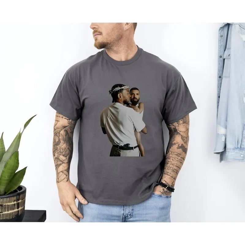 Image Kendrick Lamar image beautiful image beautiful image beautiful - Funny Kendrick Lamar Carried Drake Shirt Unisex T-Shirt, T-Shirt ...