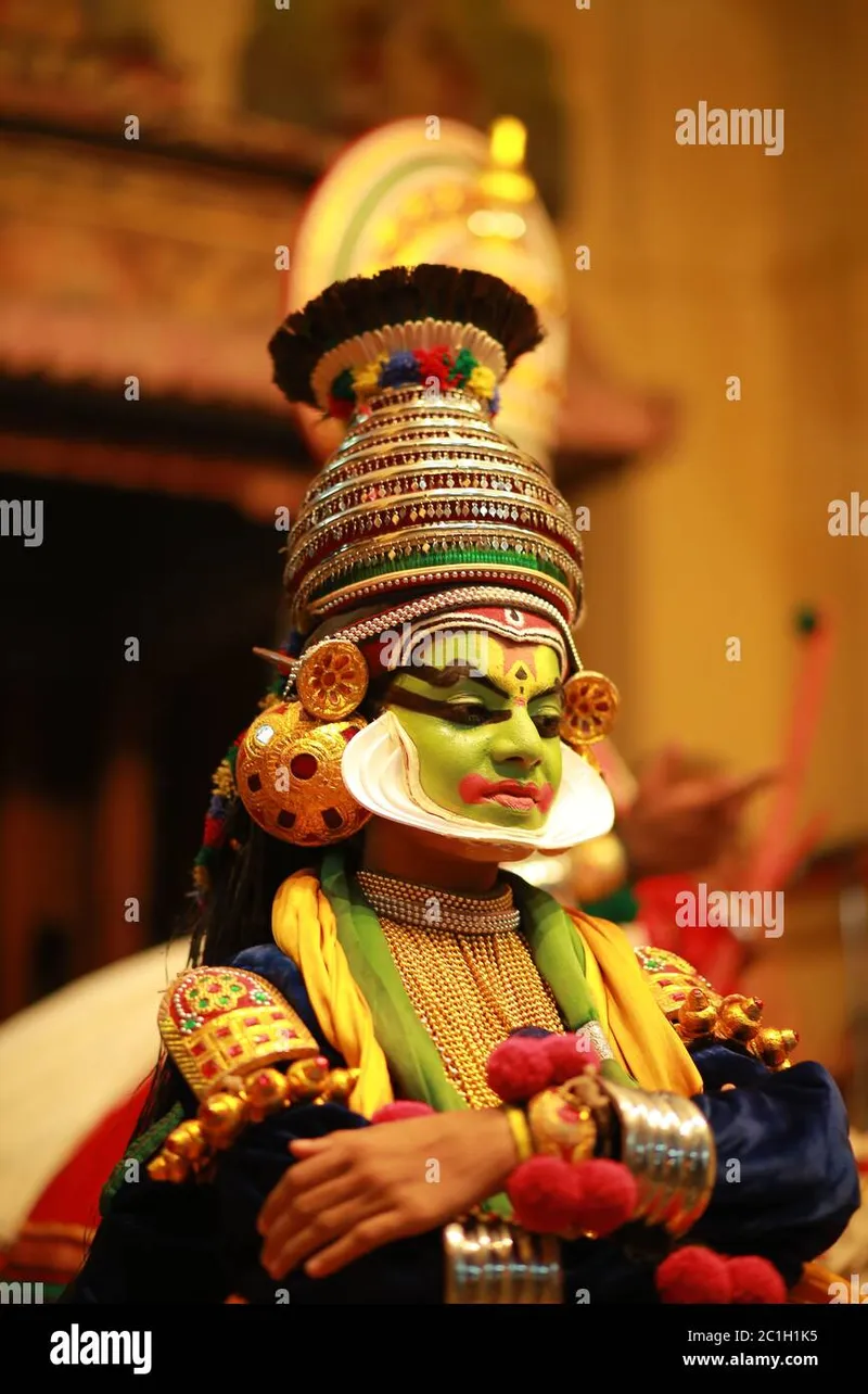 Image Kerala - God's Own Country image beautiful image beautiful - Kathakali, the most beautiful Art form of Kerala, God's own ...