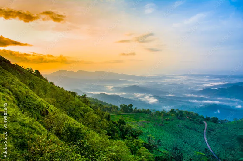 Image Kerala - God's Own Country image beautiful image beautiful image beautiful - Beautiful Scenery of God's own Country Kerala, colorful Mountain ...