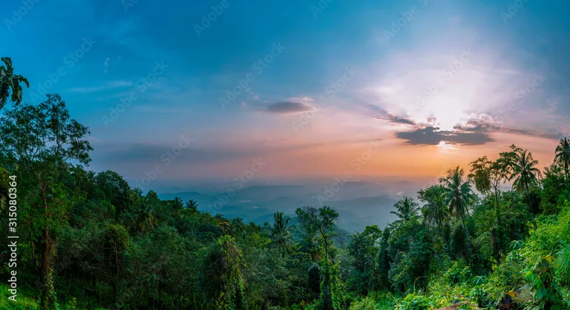 Image Kerala - God's Own Country image beautiful image beautiful image beautiful image beautiful image beautiful image beautiful - Colorful sunset view at Vazhamala Kannur Kerala God's own Country ...