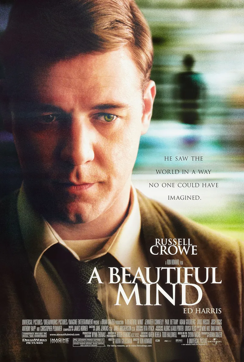 Image Kevin image beautiful image beautiful - 2002 - Drama: A Beautiful Mind - Golden Globes