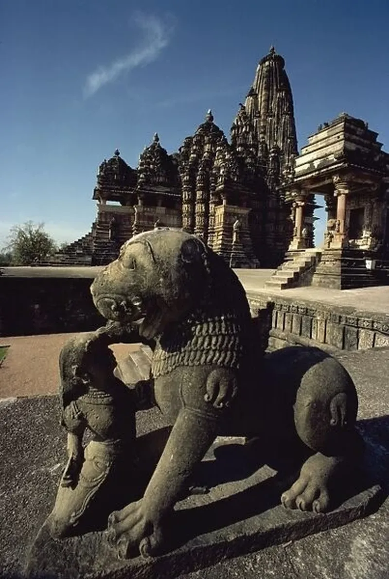 Image Khajuraho - Architectural Marvel image beautiful image beautiful image beautiful - Kandariya Temple, Devi Jagadamba, Khajuraho Our beautiful Wall Art ...