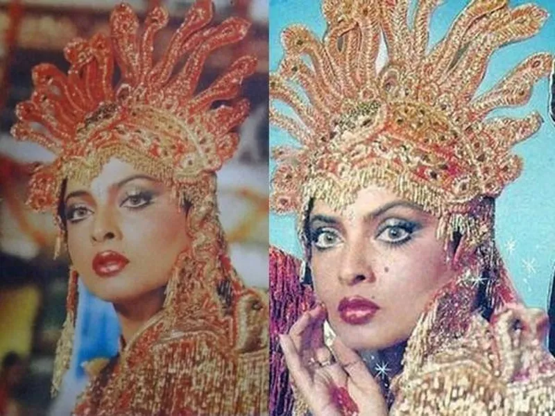 Image Khoon Bhari Maang image beautiful image beautiful image beautiful image beautiful - Charting Rekha's Most Dramatic On Screen Looks On Her Birthday