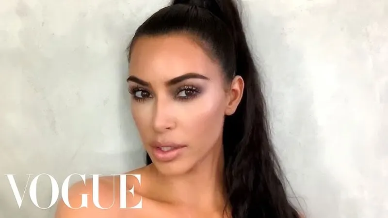 Image Kim Kardashian image beautiful image beautiful - Kim Kardashian West's Guide to Viral Holiday Glam | Beauty Secrets ...