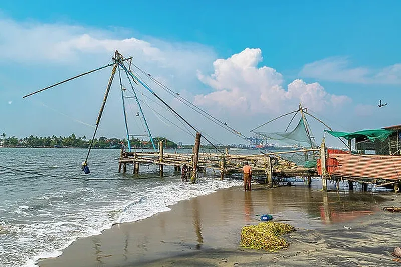 Image Kochi - Chinese Fishing Nets image beautiful - Chinese fishing nets, Kochi, Kerala, India, Asia Our beautiful ...