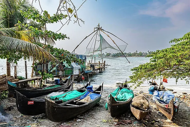 Image Kochi - Chinese Fishing Nets image beautiful - Chinese fishing nets, Kochi, Kerala, India, Asia Our beautiful ...